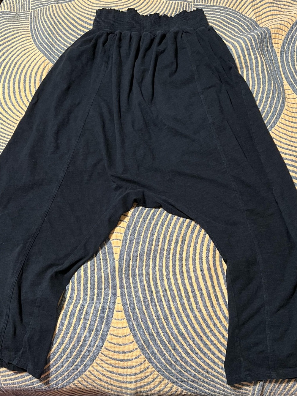 Free People Intimately Black Harem Pants
